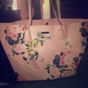 Floral NY and company tote